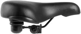 M-Wave Elast XXL City zadel unisex zwart