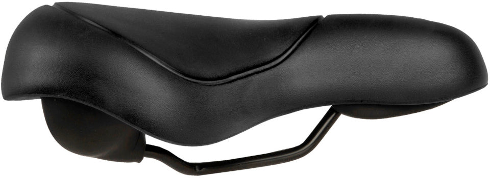 M-Wave Eva City zadel unisex zwart