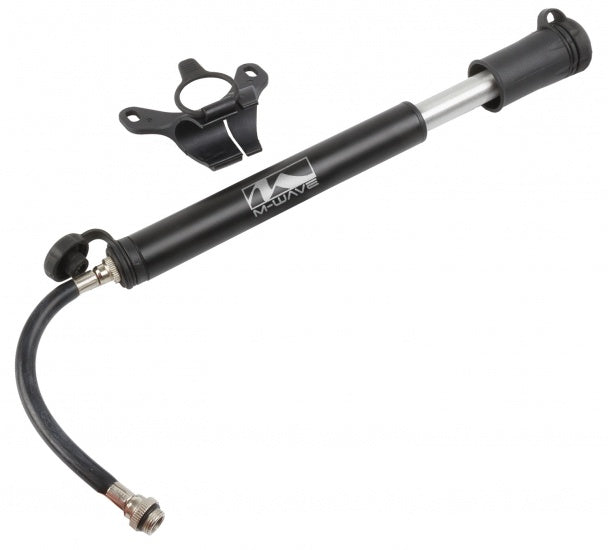 M-Wave Mini pomp Flex Tube aluminium zwart