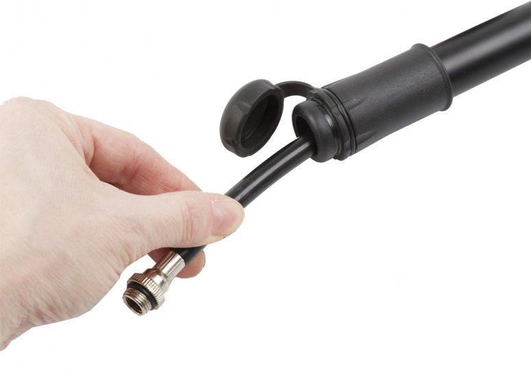 M-Wave Mini pomp Flex Tube aluminium zwart