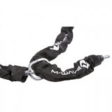 M-Wave Ringslot met insteekketting 1500 x 5,5 mm zwart