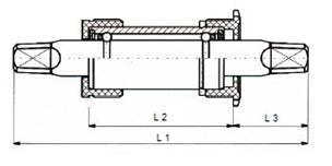 M-Wave Trapas Thompson 148 15.8 mm