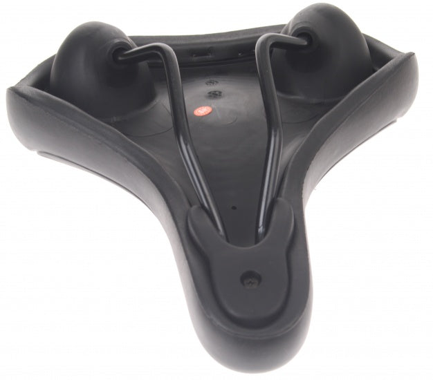 M-Wave Eva City zadel unisex zwart