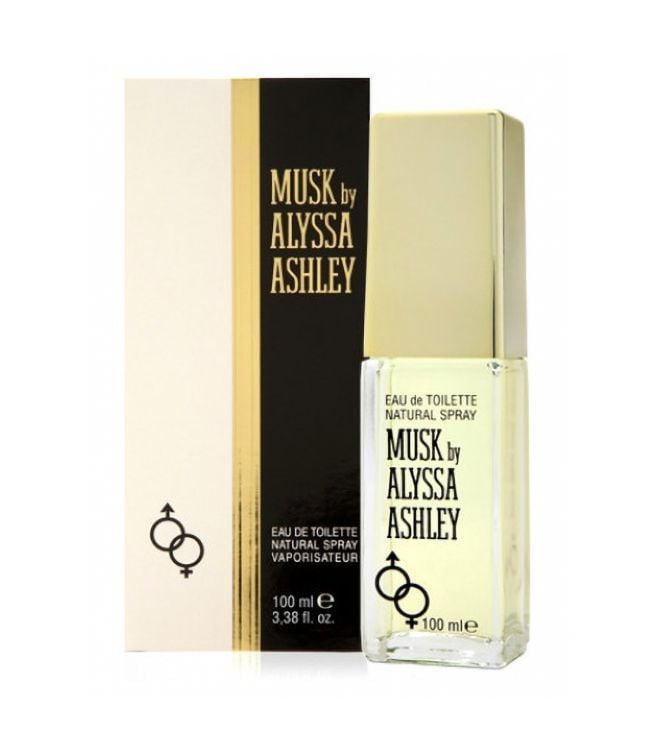 Alyssa ashley eau de toilette spray musk 100ml unisex