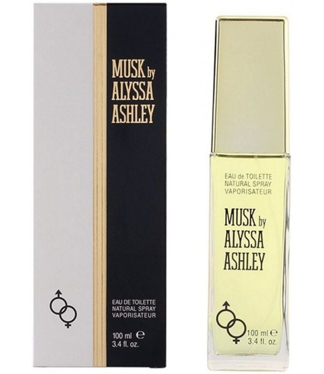 Alyssa ashley eau de toilette spray musk 15ml unisex