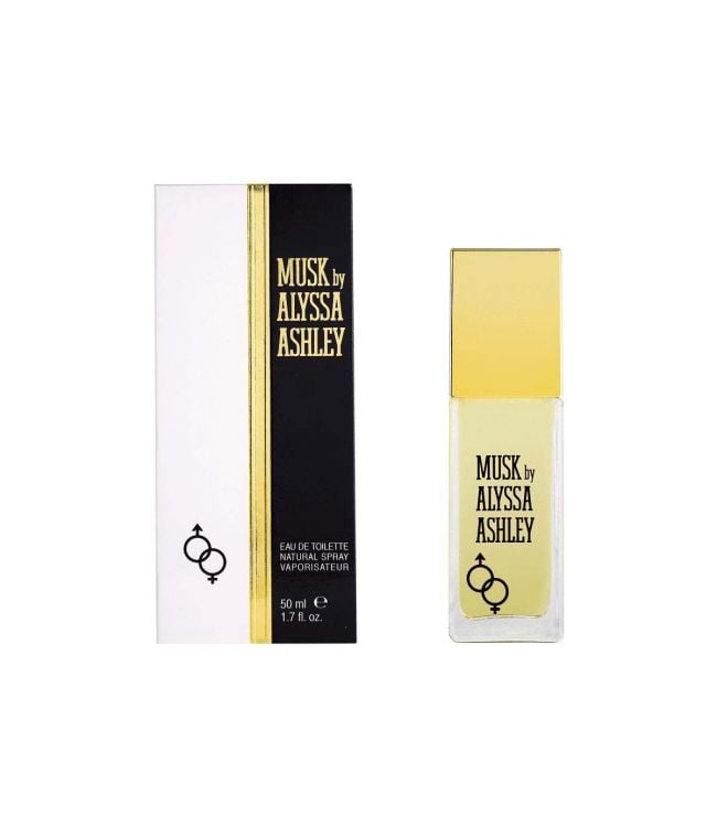 Alyssa ashley eau de toilette spray musk 50ml unisex