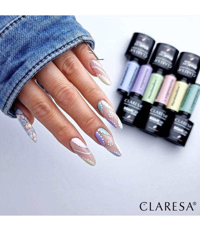 Claresa uv led gellak 5ml marsh mallow 1