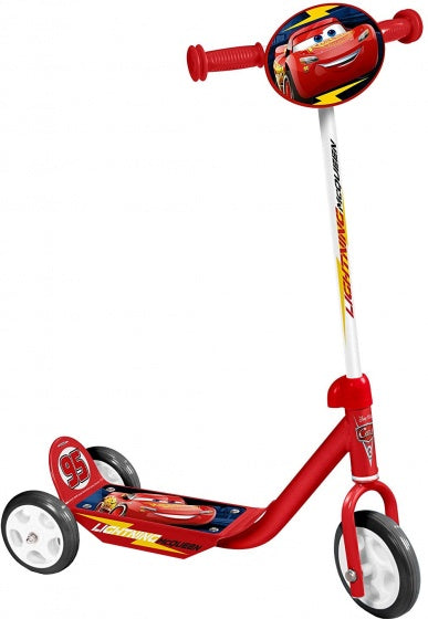 Disney 3-wiel kinderstep voetrem jongens rood