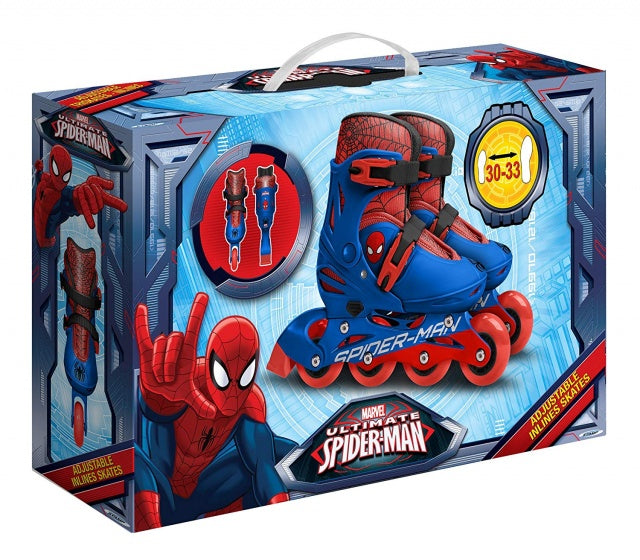 Spider-Man inlineskates hardboot rood blauw maat 30-33