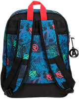 Marvel On The Warpath rugzak junior 13,7 liter donkerblauw zwart