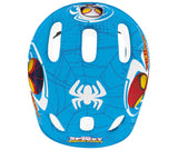 Disney spidey fietshelm jongens blauw rood maat 44-48 cm (xs)