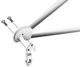 derailleurhanger GH-138 55,4 mm zilver