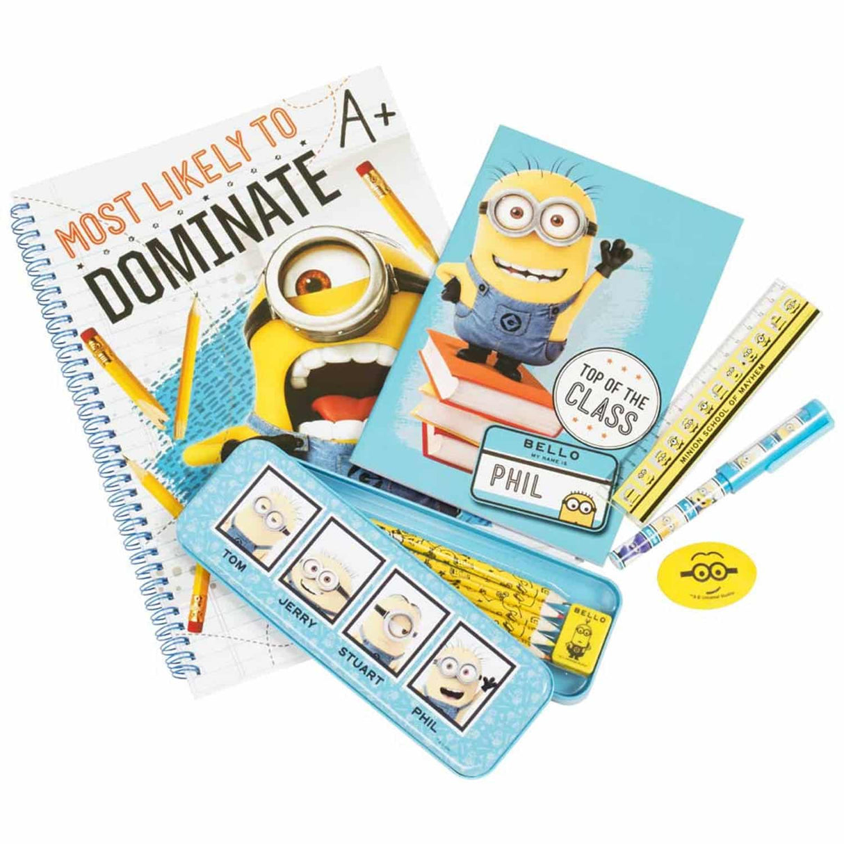 Van der doelen minions despicable mee uitgebreide briefpapier set