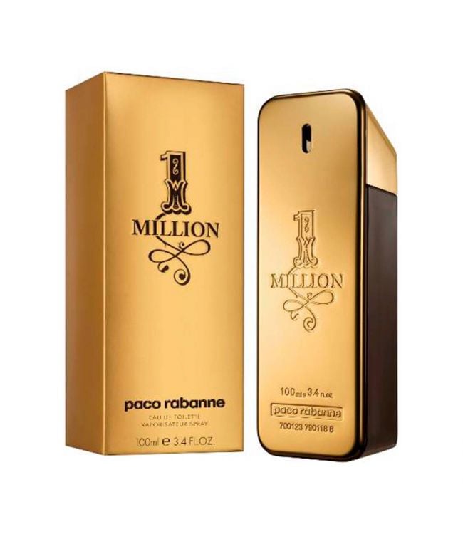 Paco rabanne eau de toilette spray one million 100ml heren