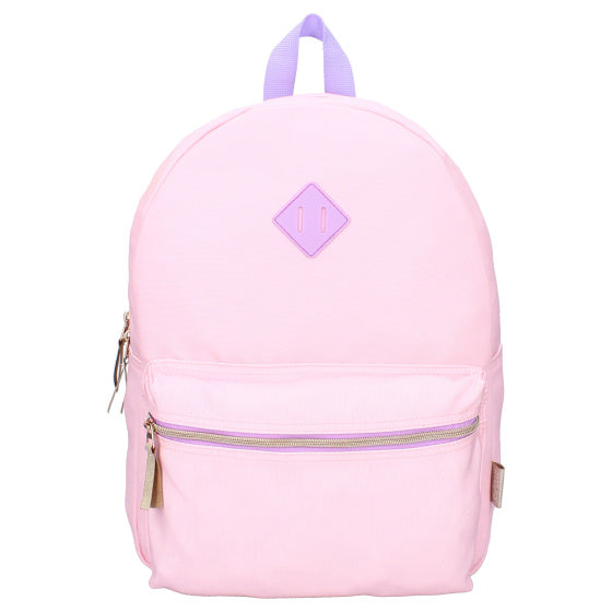 Milky kiss next level vibes schooltas meisjes 13,5 liter lichtroze
