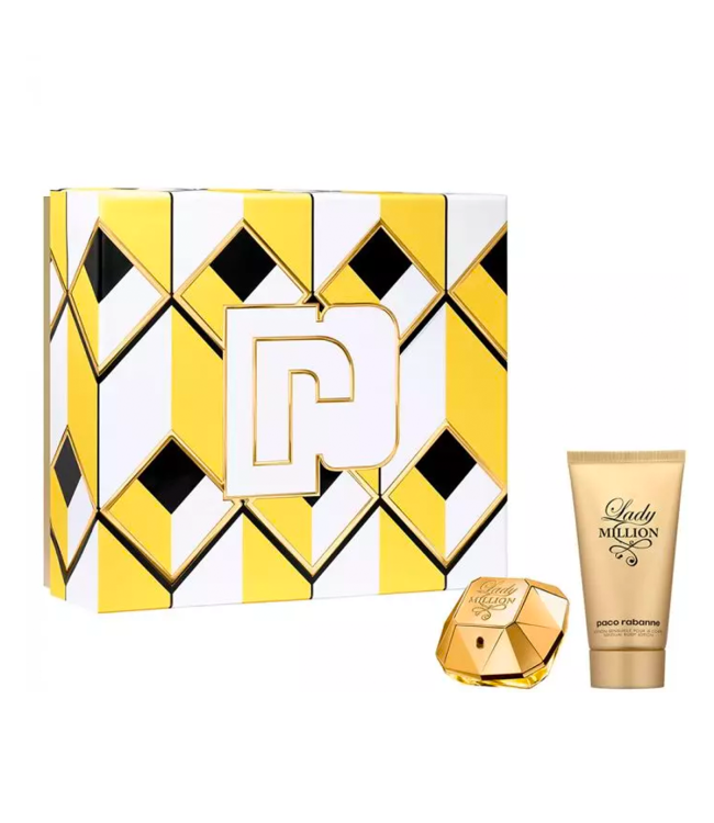 Paco rabanne lady million geschenkset dames edp 50ml