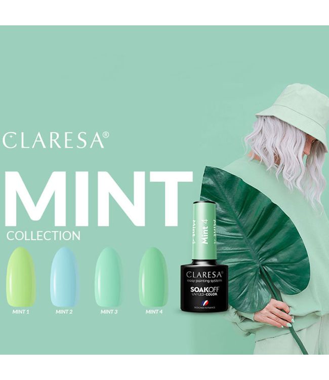 Claresa uv led gellak 5ml mint 1