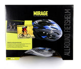Mirage helm l 58-62 zwart Blauww