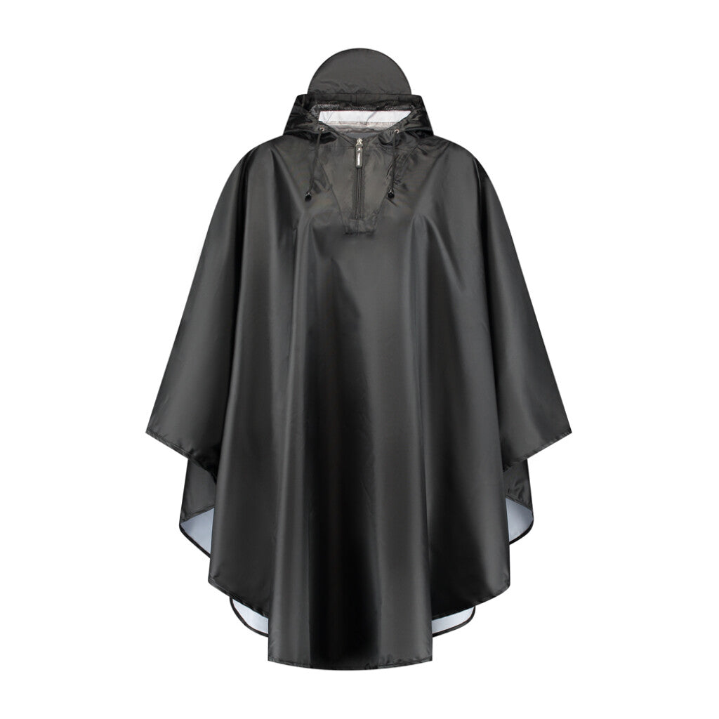 Regenponcho Mirage polyester - zwart