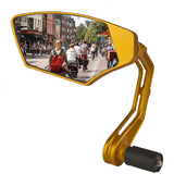 Mirage spiegel barend first class,dimmend glas, goud, links