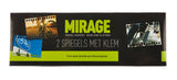 Mirage Spiegelset met klem 8 mm universeel