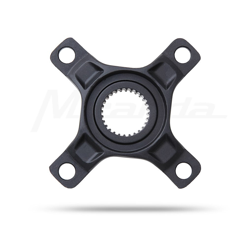 Miranda yamaha spider 4-arm, bcd104 pw motor, alu, zwart