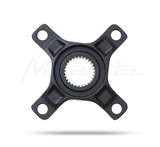 Miranda yamaha spider 4-arm, bcd104 pw motor, alu, zwart