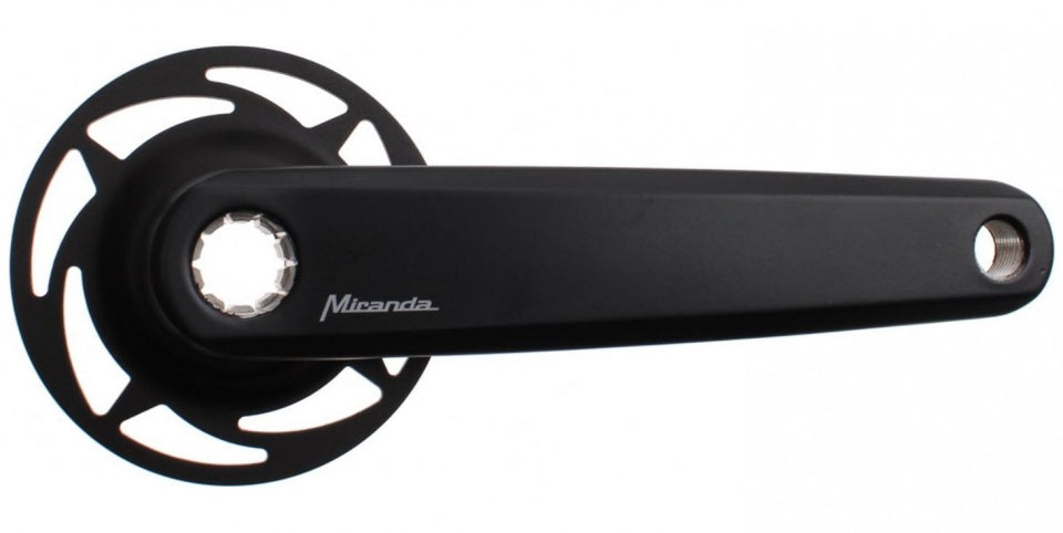 Miranda e-bike crankset bosch 2 isis delta 170mm zwart + r-ring 857720