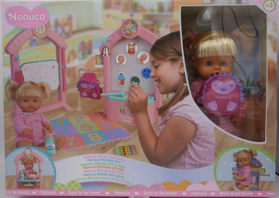 Famosa nenuco nursery dag speelset met veel speelmogelijk heden