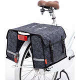 New Looxs Cameo fietstas dubbel Tara zwart