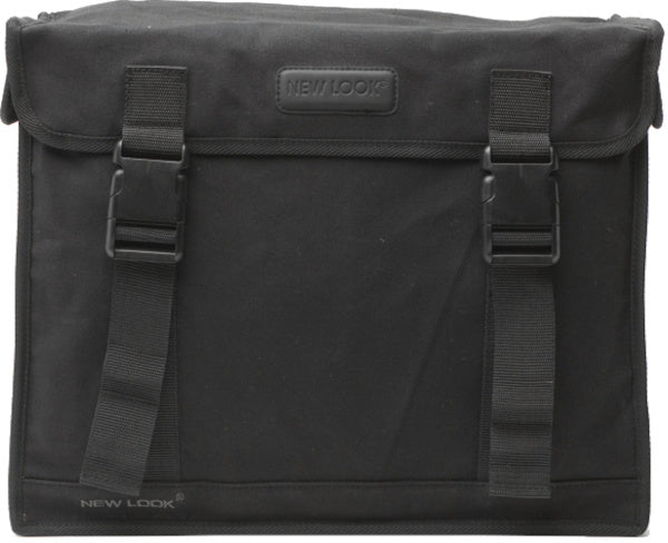 New Looxs Dubbele Fietstas Deluxe - Zwart, 46L, Waterdicht