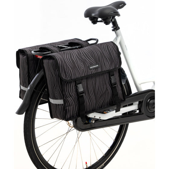 Newlooxs Tas New Fiori Double Dubbel | Alma | Black