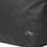 Bike carbon waterafstotende shopper fietstas 21l zwart