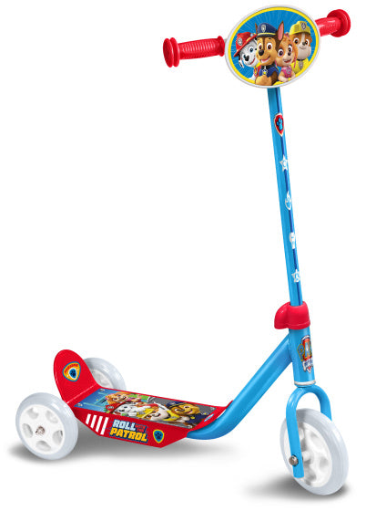 Nickelodeon 3-wiel kinderstep junior blauw rood