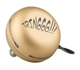 Nietverkeerd n v ding-dong bel 80mm, gold - 24 karaats