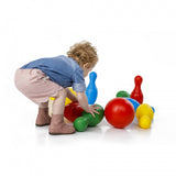 Paradiso toys Kegelspel 10-delig 31 cm multicolor