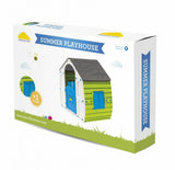 Paradiso toys Speelhuis Summer 102 x 90 cm groen grijs blauw