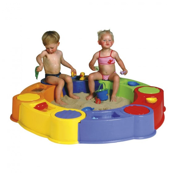 Paradiso toys Colombus Zandbak met Watercompartimenten 141 cm