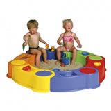 Paradiso toys Colombus Zandbak met Watercompartimenten 141 cm