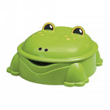 Paradiso toys Zandbak kikker 84 x 92 cm groen 2-delig