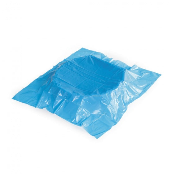 zandbak Schelp 87 x 78 x 18 cm blauw met hoes