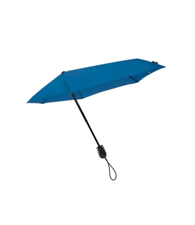 Impliva stormparaplu opvouwbaar aerodynamisch tot 80 km h blauw