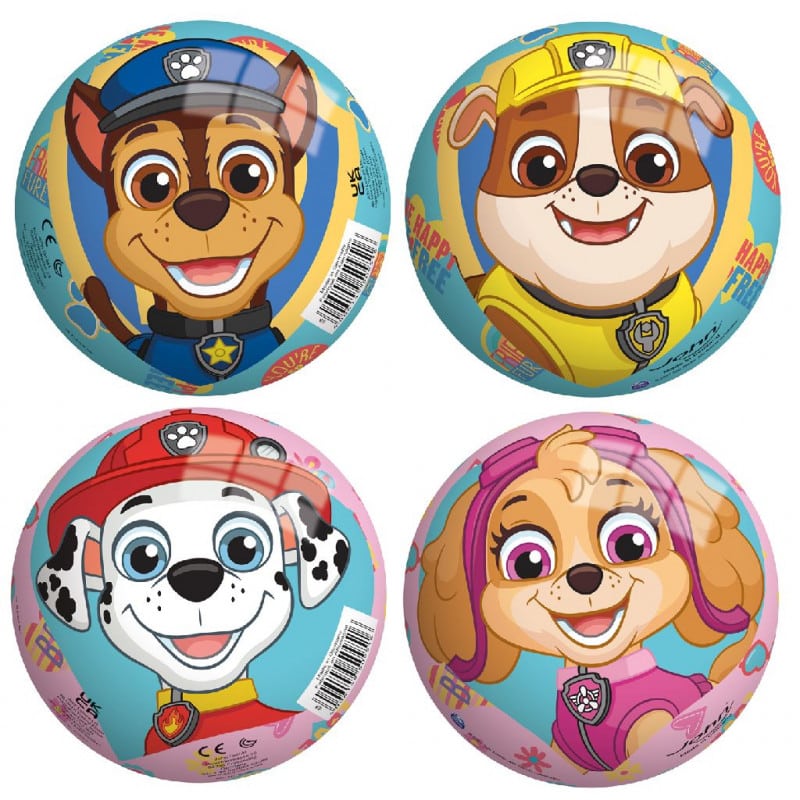 Cilgro paw patrol bal 13 cm doorsnee