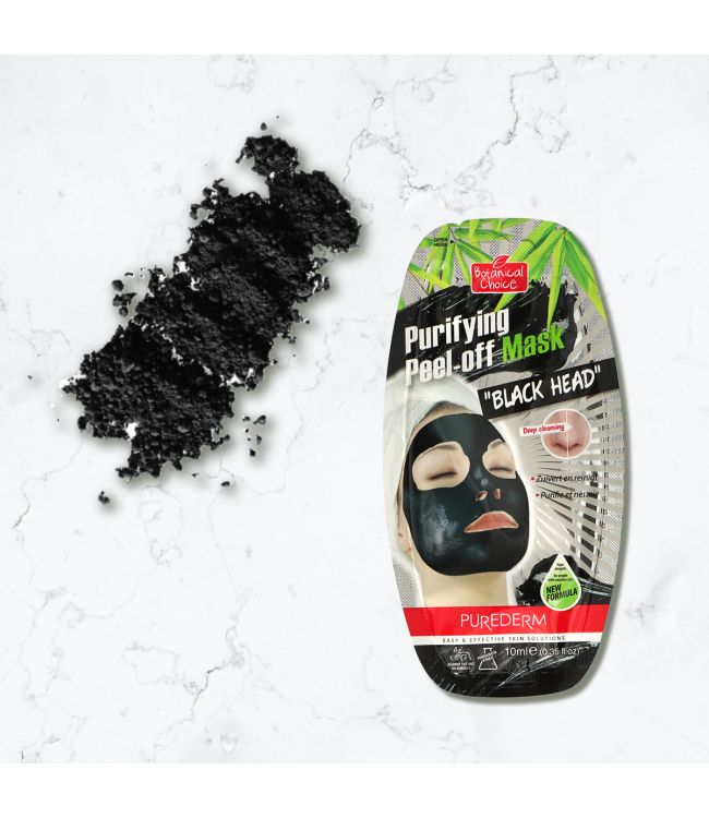 Purederm zuiverend peel off zwartkop gezichtsmasker