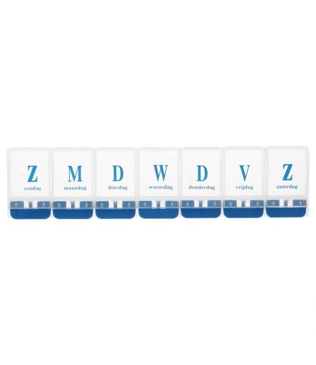 Jvdl pillendoos week 7 vakken