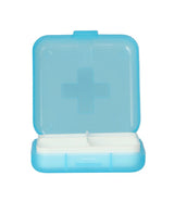 Jvdl pillendoos plus 4 vakken blauw