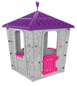 Pilsan Stone Speelhuisje 114 x 114 x 151 cm Paars Roze