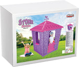 Pilsan Stone Speelhuisje 114 x 114 x 151 cm Paars Roze
