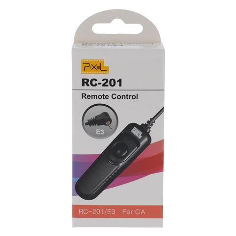 Pixel ontspankabel rc-201 e3 voor canon