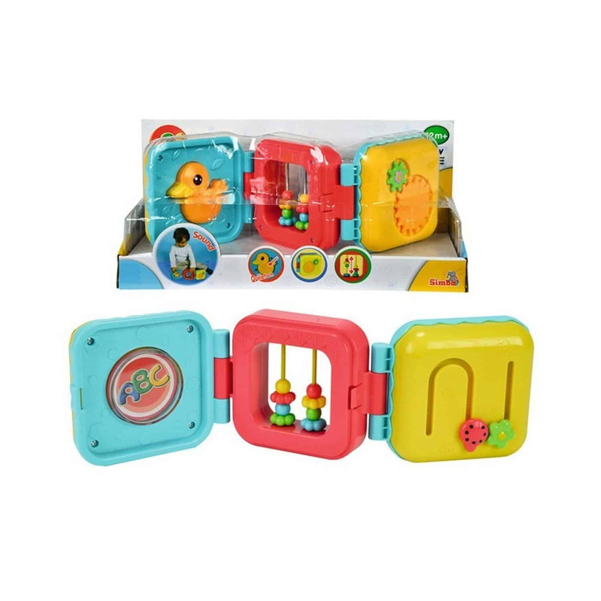 Simba dicky baby abc boekje met activiteiten